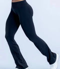 Seamless Yoga Flared Schwarz
