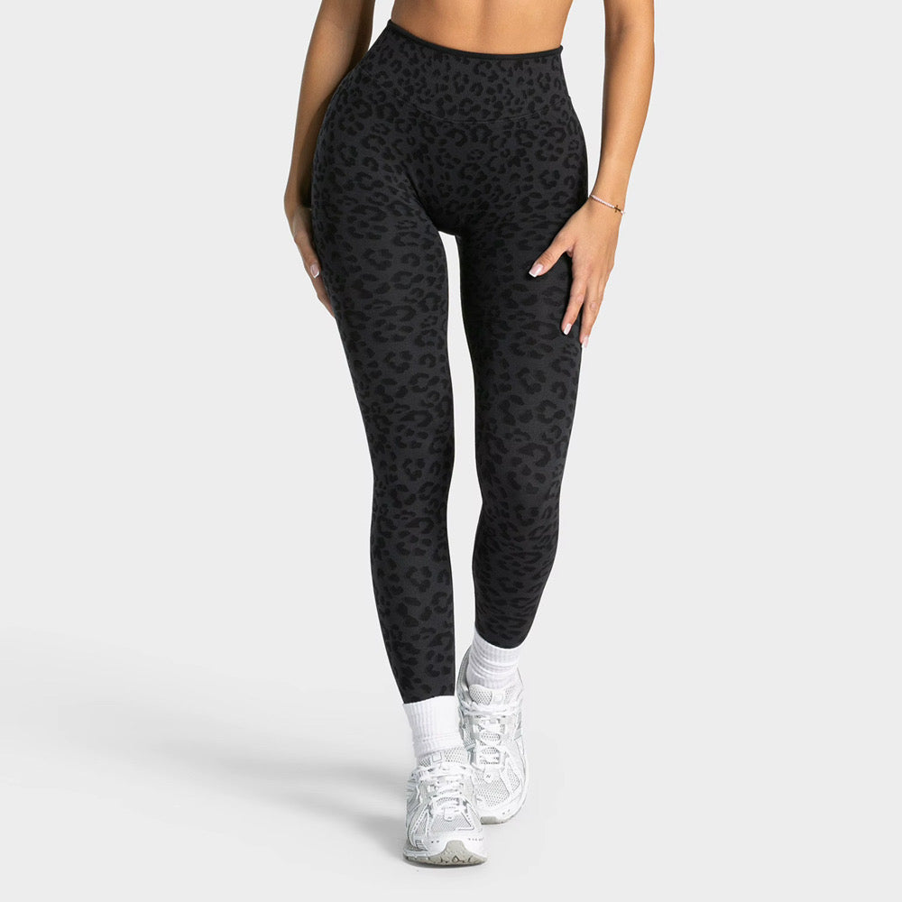 Animal-Print Leggings Leo Schwarz