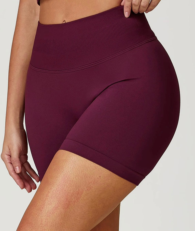 Seamless Short Weinrot